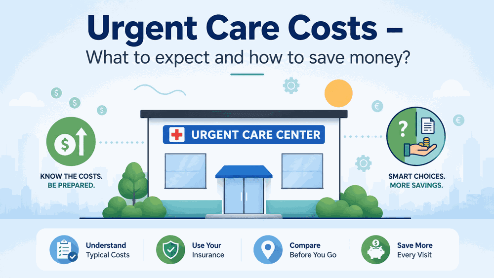 Urgent care costs, what to expect and how to save money