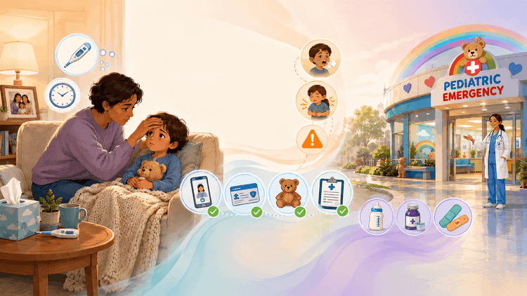 When to take your child to the emergency room, a parents guide to pediatric ER decisions