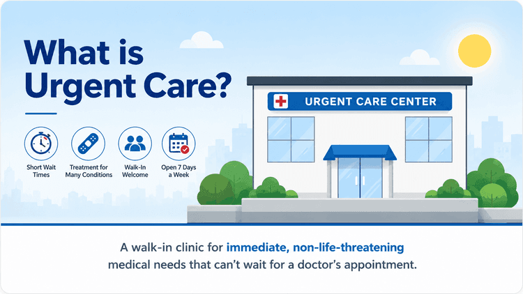 What is urgent care, a complete guide to services and when to go