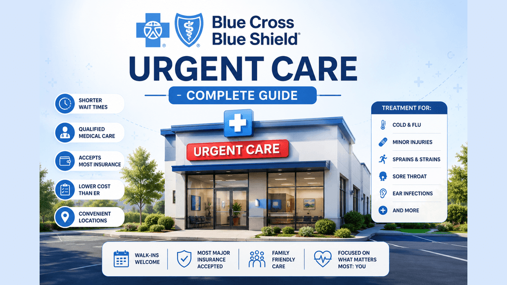 Blue Cross Blue Shield urgent care, complete coverage guide